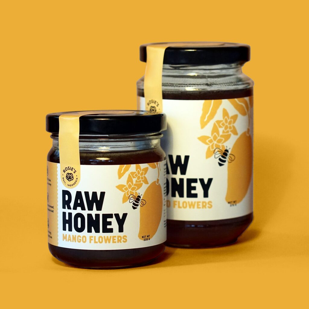 Rosie's Raw honey