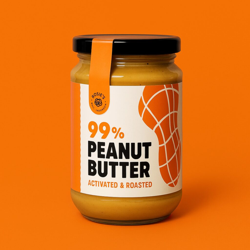 Rosie's roasted activated peanut butter